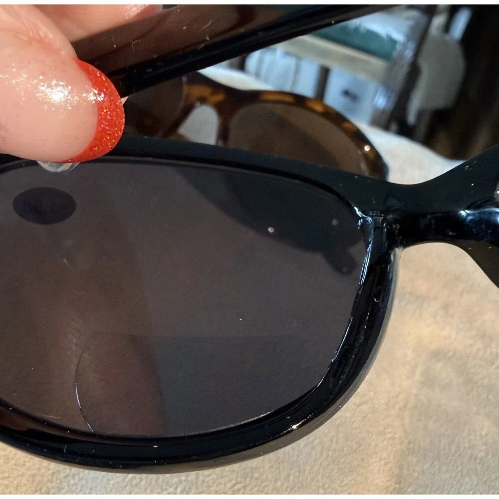 2 Pair of  Women’s Designer Bifocal Reading Sunglasses 1.50 and cases